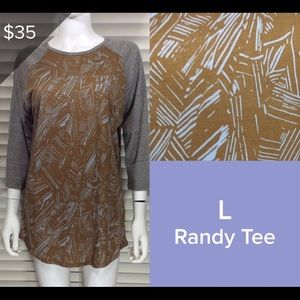 NWT! LuLaRoe Randy baseball tee